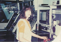 Deborah Shadovitz as an engineer at WFSB-TV